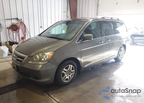 2007 Honda Odyssey Ex из США, поврежденный, VIN 5FNRL384X7B421114